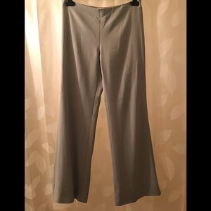 Emporio Armani grey palazzo pants made in Italy. Lovely tapered fit